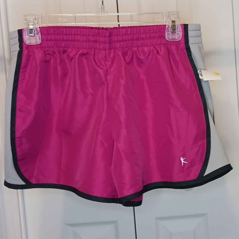 Danskin Now Pink/Gray Shorts Size Medium